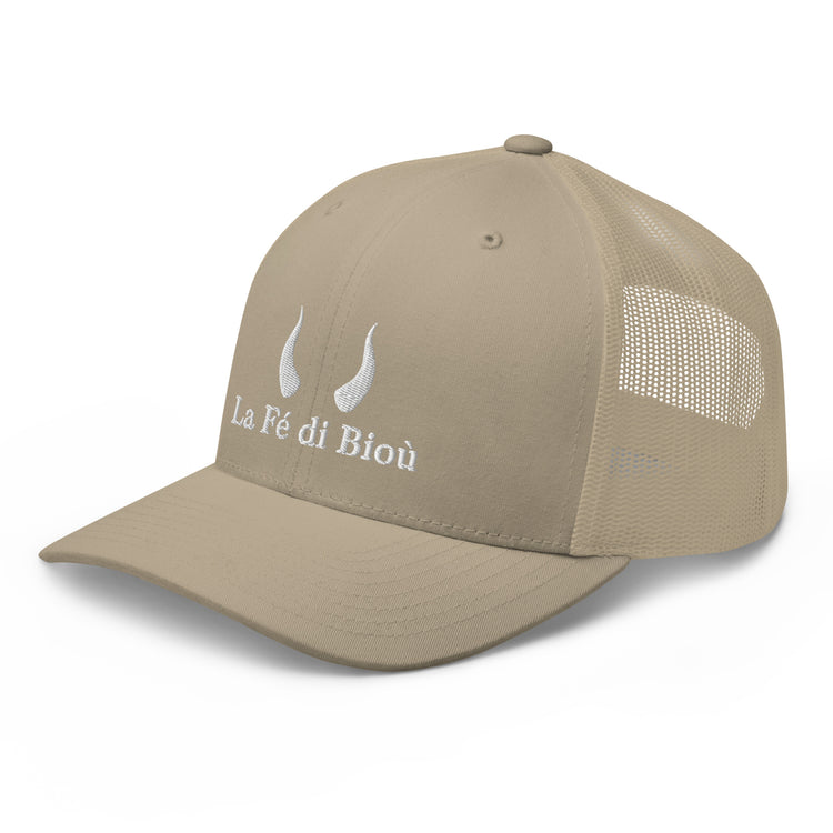 Klassische, mit Lacornador® bestickte Trucker-Kappe La Fé di Biù