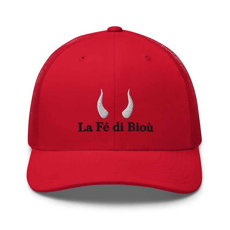 Casquette Trucker classique brodée Lacornador® La Fé di Bioù