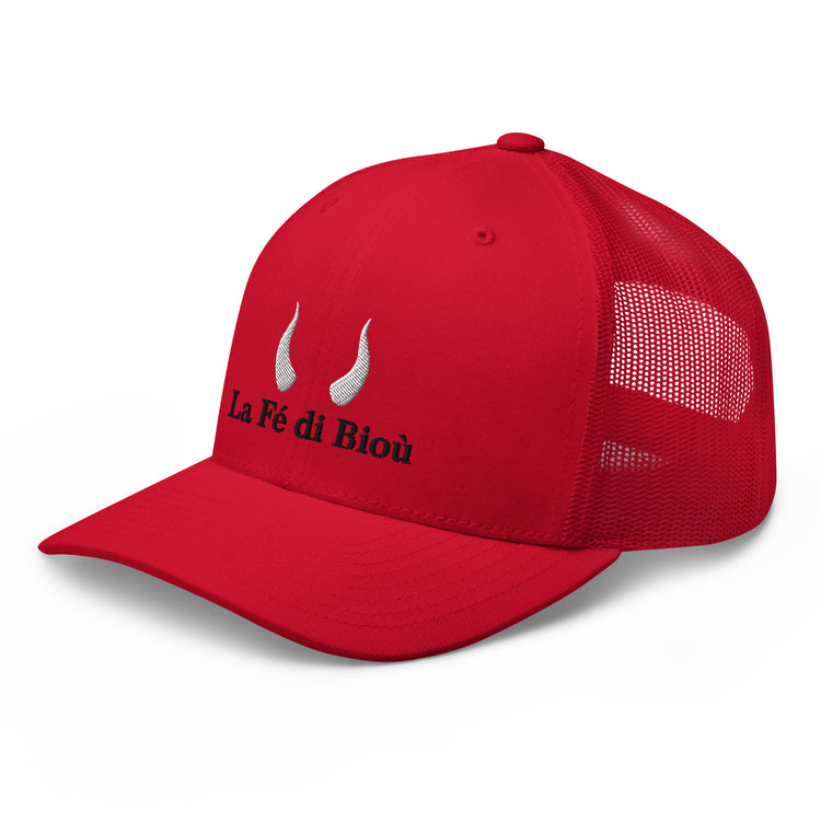 Casquette Trucker classique brodée Lacornador® La Fé di Bioù