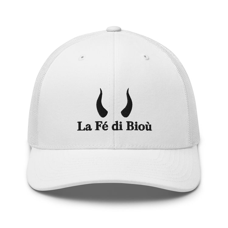 Casquette Trucker classique brodée Lacornador® La Fé di Bioù