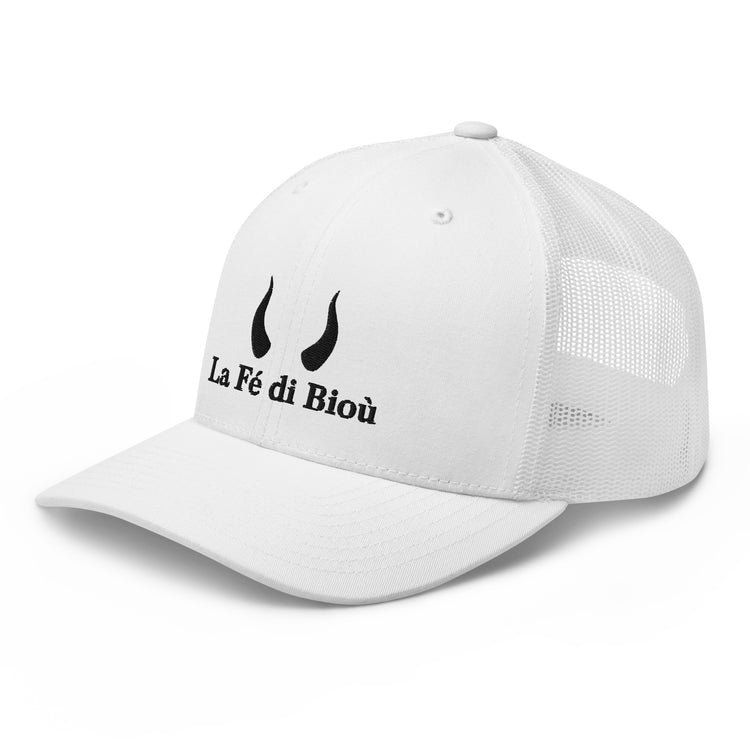 Casquette Trucker classique brodée Lacornador® La Fé di Bioù