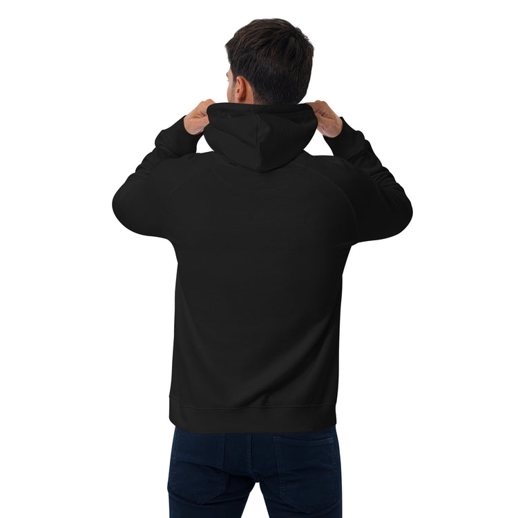Sweat à capuche mixte en coton biologique Lacornador® Trident Camarguais