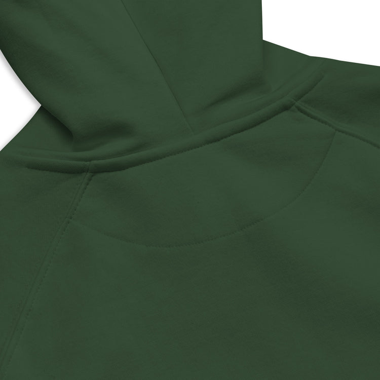 Sweat à capuche mixte en coton biologique Lacornador® Trident Camarguais