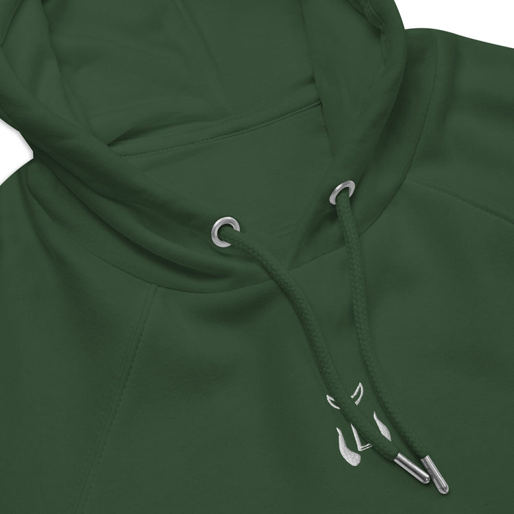 Sweat à capuche mixte en coton biologique Lacornador® Trident Camarguais