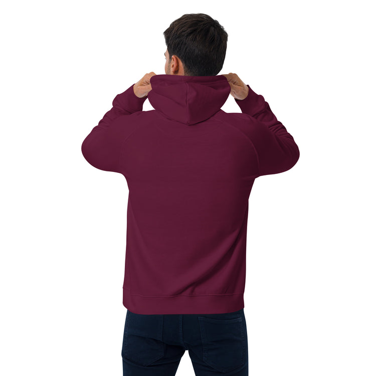Sweat à capuche mixte en coton biologique Lacornador® Trident Camarguais