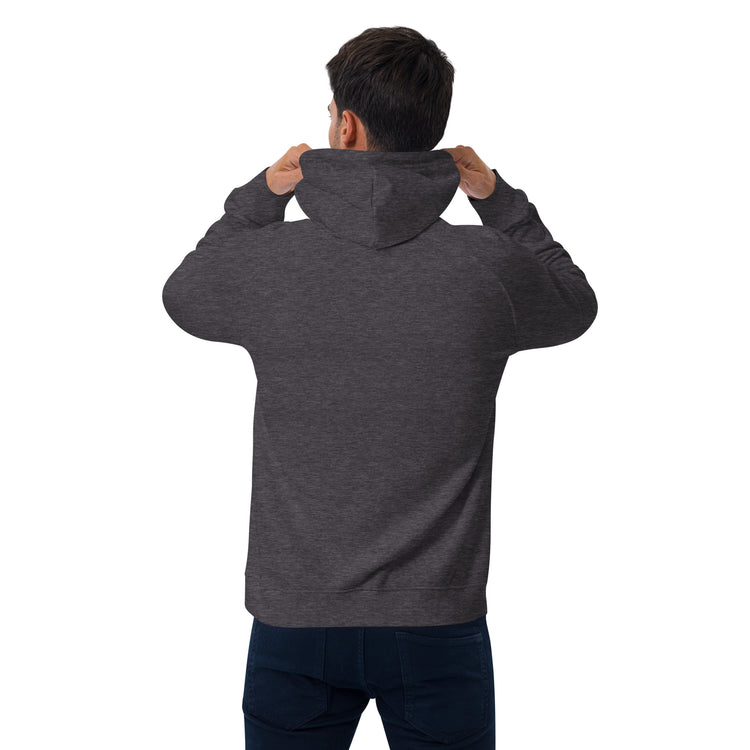 Sweat à capuche mixte en coton biologique Lacornador® Trident Camarguais