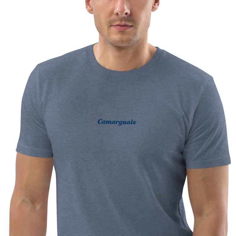 Tee-shirt coton bio brodé Lacornador® Camarguais