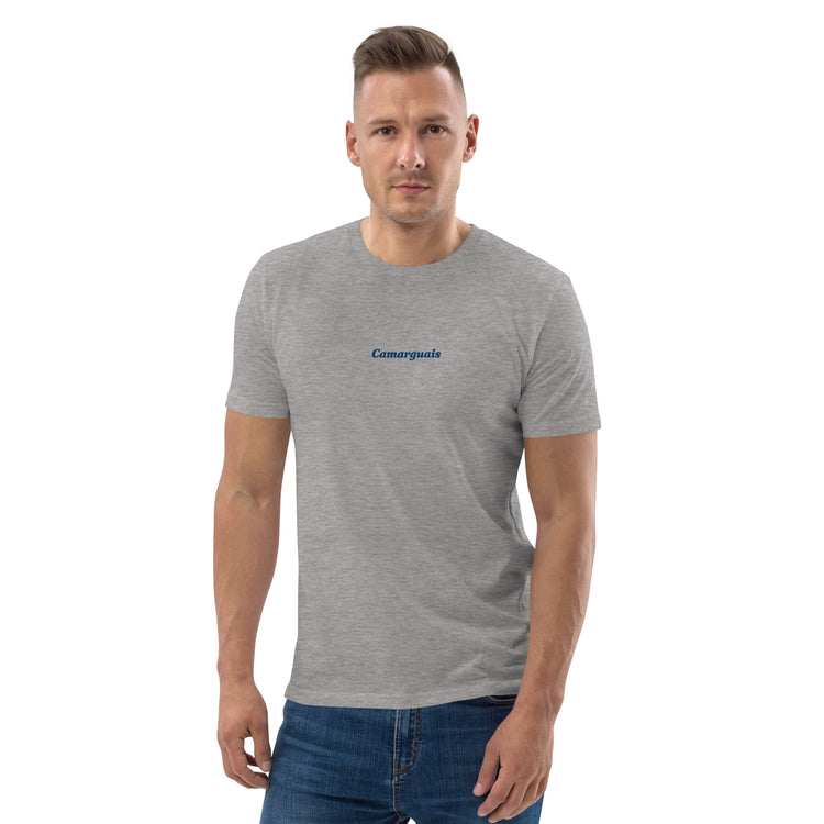 Tee-shirt coton bio brodé Lacornador® Camarguais