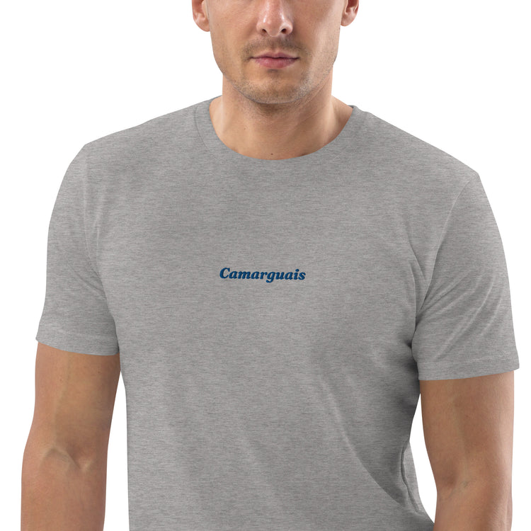 Tee-shirt coton bio brodé Lacornador® Camarguais