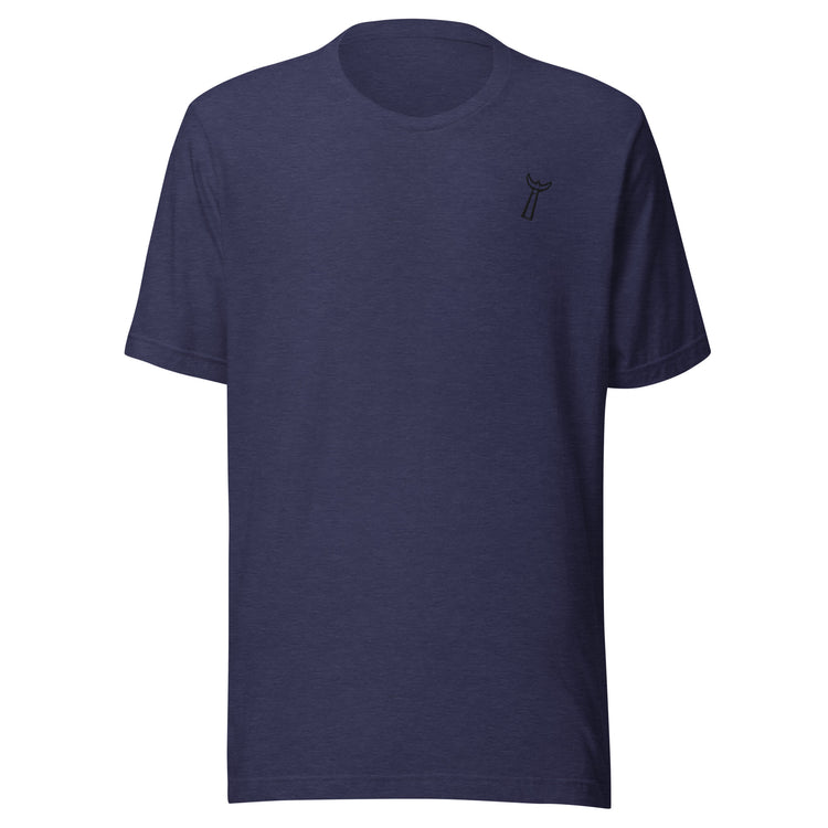 Tee-shirt brodé Lacornador® Trident de gardian camarguais