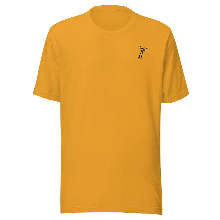Tee-shirt brodé Lacornador® Trident de gardian camarguais
