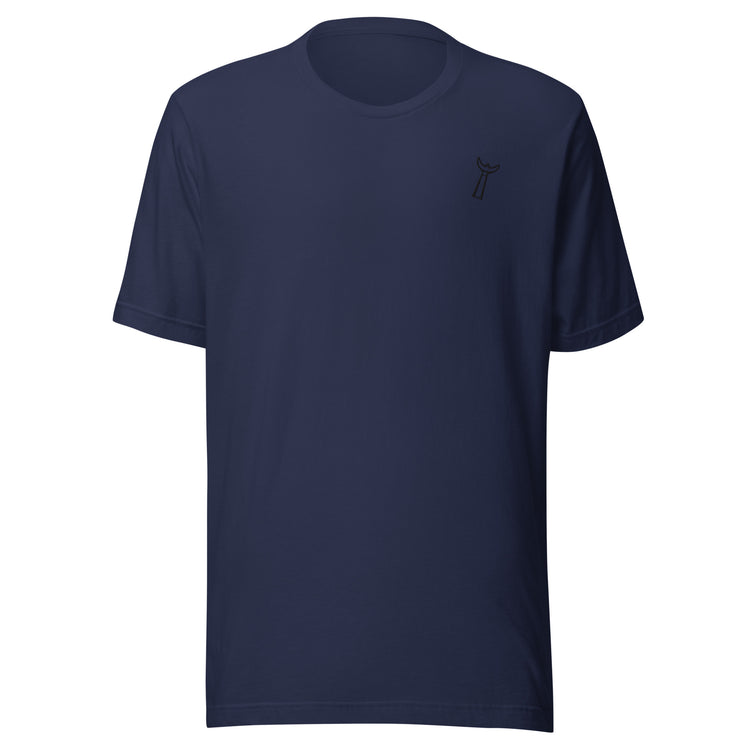 Tee-shirt brodé Lacornador® Trident de gardian camarguais