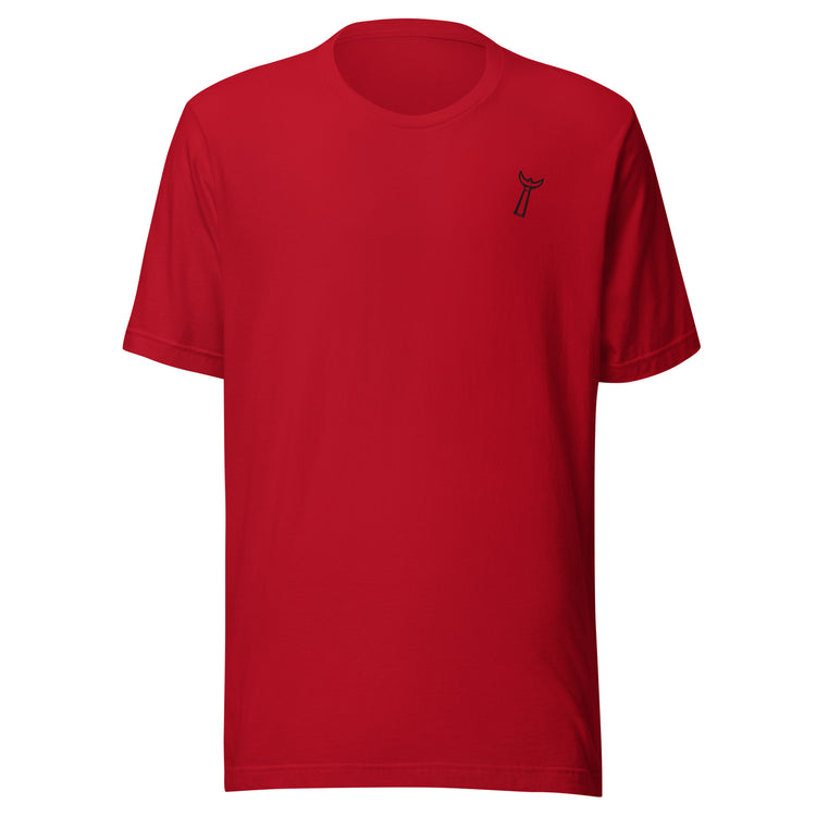 Tee-shirt brodé Lacornador® Trident de gardian camarguais