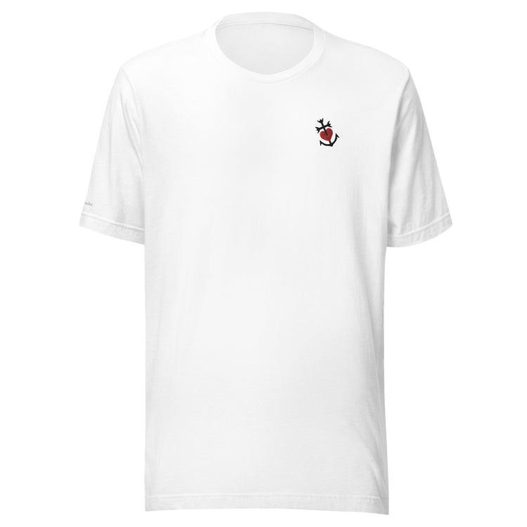 Tee-shirt mixte Lacornador® brodé Croix Camarguaise
