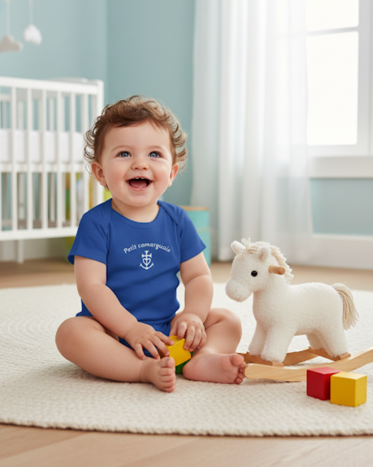 Body bébé Lacornador® "Petit camarguais"