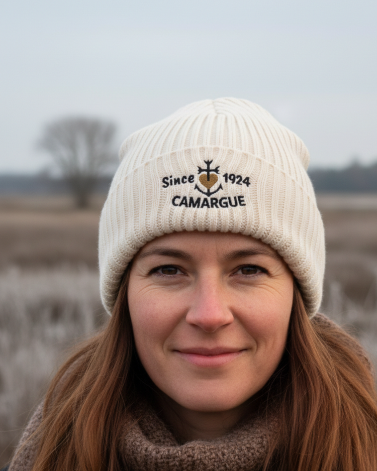 Bonnet de pêcheur Écru "Since 1924" Camargue