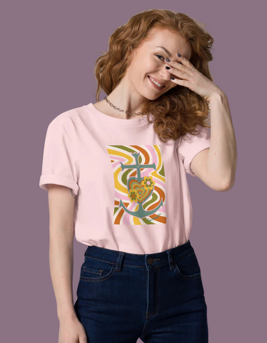 Tee-shirt en coton biologique "Camargu' Pop"
