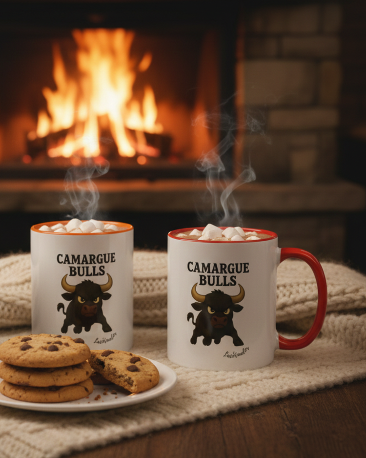 Mug "Camargue Bulls" Lacornador®