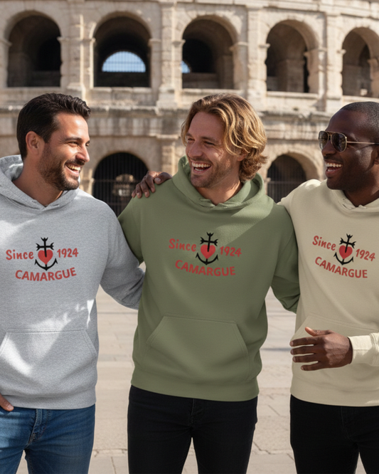 Sweat à capuche " Since 1924" Camargue