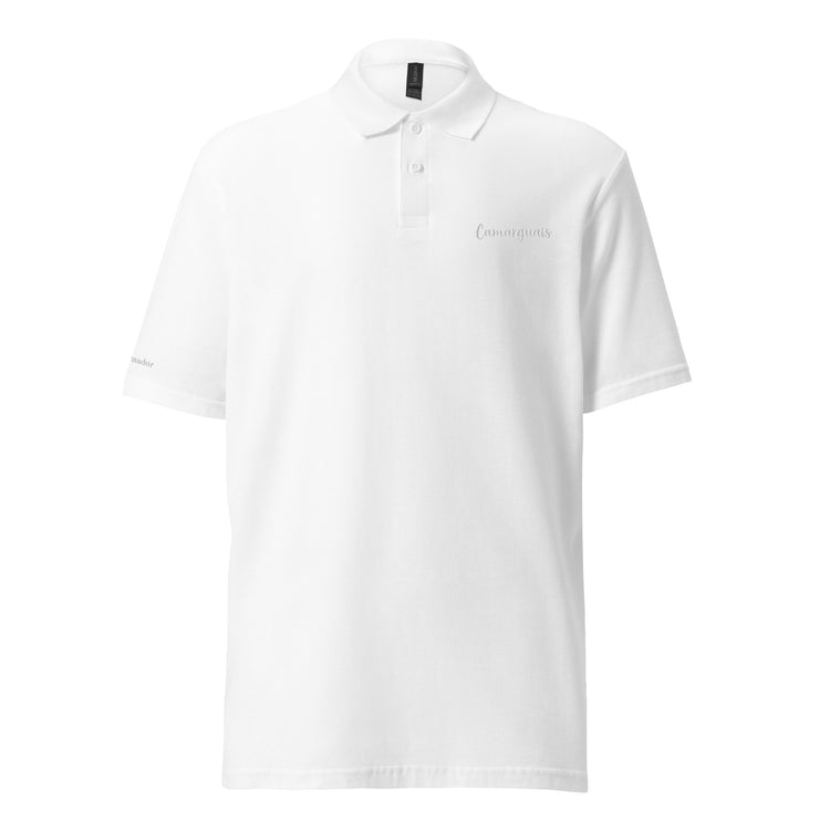 Lacornador® "Camarguais" embroidered polo shirt