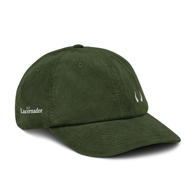 Casquette Lacornador® en velours côtelé