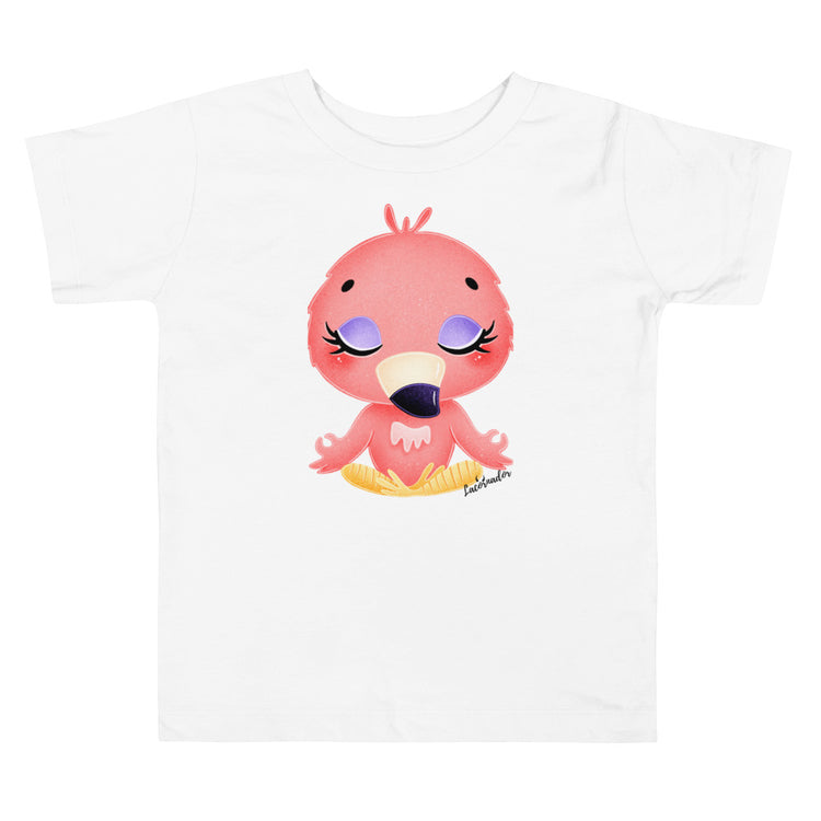 Lacornador® Baby Zen Flamingo T-shirt